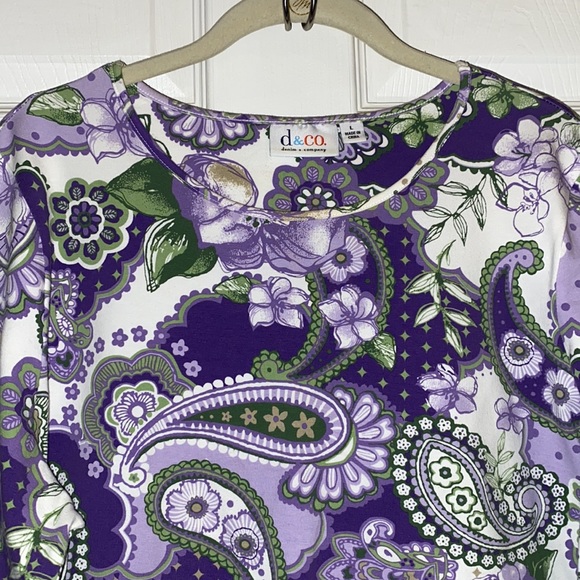 Denim & Co. Ladies Top . Large - Picture 2 of 3